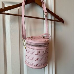 Elegant Pink Crossbody Bag